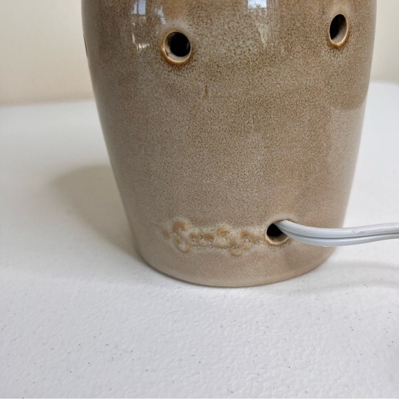 Scentsy Owl on Limb Full Size Wax Warmer Stone Color WORKS Style 26973 Complete - Picture 7 of 13